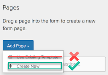 Create New Page